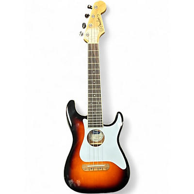 Used 2021 Fender FULLERTON STRAT UKE SB 2 Color Sunburst Ukulele