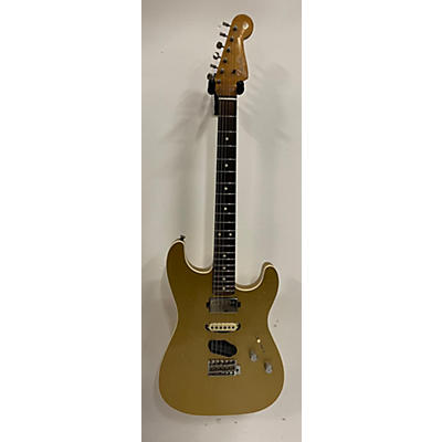 Fender Used 2021 Fender GC Stratocaster HST Journeyman Aztec Gold Solid Body Electric Guitar