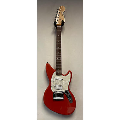 Fender Used 2021 Fender Jagstang Fiesta Red Solid Body Electric Guitar