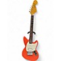 Used 2021 Fender Jagstang Fiesta Red Solid Body Electric Guitar Fiesta Red