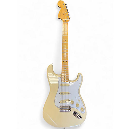 Used 2021 Fender Jimi Hendrix Stratocaster White Solid Body Electric Guitar White