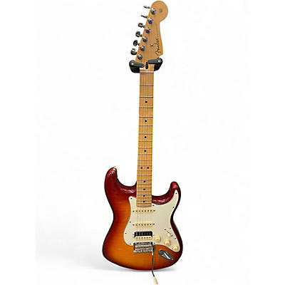 Used 2021 Fender Limited Edition Player Stratocaster HSS Sienna Sunburst Solid Body Electric Guitar