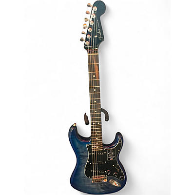 Used 2021 Fender Limited Edition Ultra Stratocaster Denim Burst Solid Body Electric Guitar