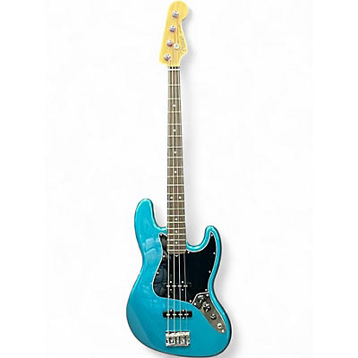 Used 2021 Fender Mod Shop Jazz Bass Ocean Turquoise Electric Bass Guitar