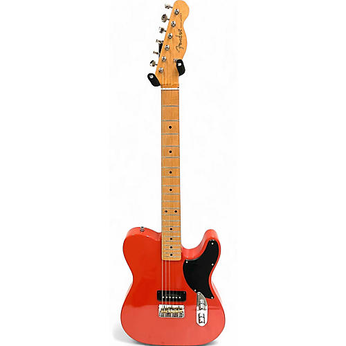 Used 2021 Fender NOVENTA TELECASTER Fiesta Red Solid Body Electric Guitar Fiesta Red
