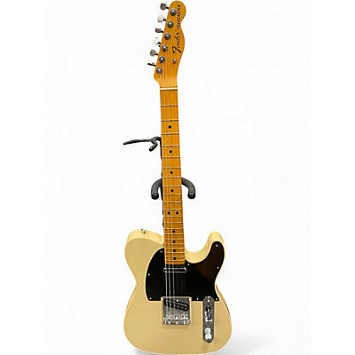 Used 2021 Fender ORIG 60S TELE MOD MN DSD Vintage White Solid Body Electric Guitar