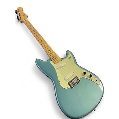 Used 2021 Fender PLAYER Duo Sonic  TIDEPOOL Solid Body Electric Guitar