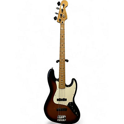 Fender Used 2021 Fender Player Jazz Bass 2 Color Sunburst Electric Bass Guitar