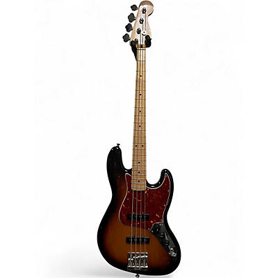 Used 2021 Fender Player Jazz Bass Sunburst Electric Bass Guitar