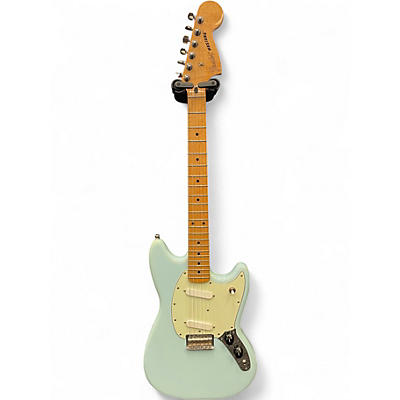 Used 2021 Fender Player Mustang Sonic Blue Solid Body Electric Guitar