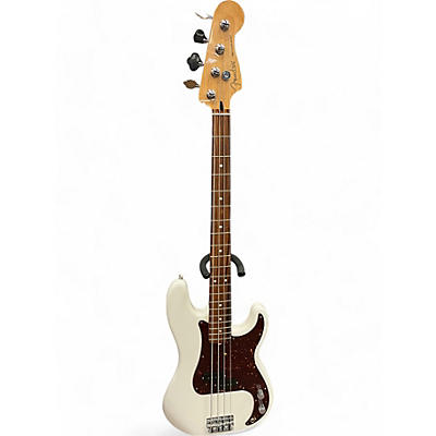 Fender Used 2021 Fender Player Precision Bass Arctic White Electric Bass Guitar