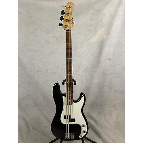 Fender Used 2021 Fender Player Precision Bass Black Electric Bass Guitar Black