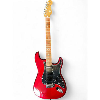 Used 2021 Fender Player Stratocaster Candy Red Burst Solid Body Electric Guitar