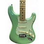 Used 2021 Fender Player Stratocaster Surf Green Solid Body Electric Guitar Surf Green