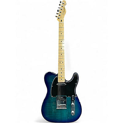 Used 2021 Fender Player Telecaster Plus Top Blue Burst Solid Body Electric Guitar
