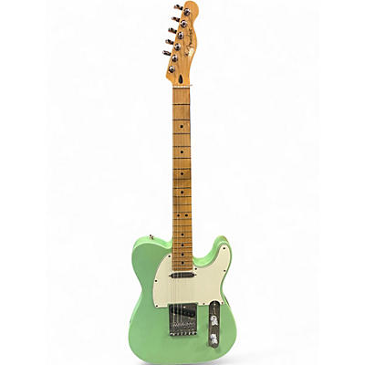 Used 2021 Fender Player Telecaster Surf Pearl Solid Body Electric Guitar