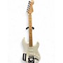 Used 2021 Fender STRATOCASTER Alpine White Solid Body Electric Guitar Alpine White