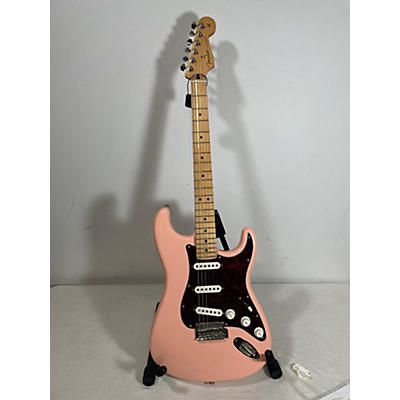 Fender Used 2021 Fender Standard Stratocaster Pink Solid Body Electric Guitar