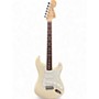 Used 2021 Fender Stratocaster Albert Hammond Jr. White Solid Body Electric Guitar White