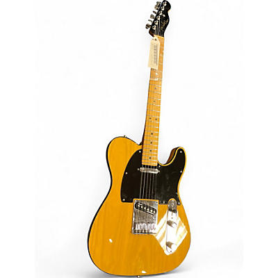 Used 2021 Fender ULTRA LUXE TELECASTER Yellow Solid Body Electric Guitar