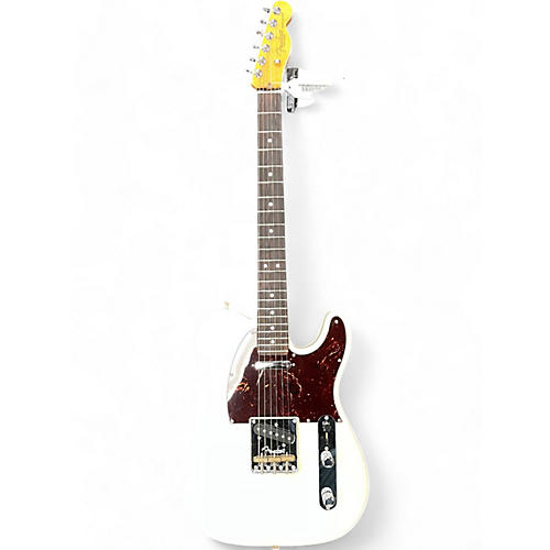 Fender Used 2021 Fender USA Pro Standard Telecaster Pearl White Solid Body Electric Guitar Pearl White