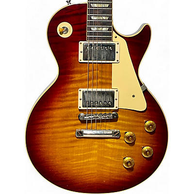 Gibson Used 2021 Gibson 1959 Reissue Murphy Aged Les Paul Heritage Cherry Sunburst Solid Body Electric Guitar