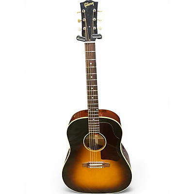 Used 2021 Gibson 50S J45 ORIGINAL VINTAGE SUNBURST Acoustic Electric Guitar