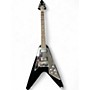 Used 2021 Gibson 70s Flying V Mirror Ebony Solid Body Electric Guitar Ebony
