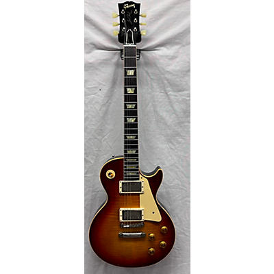 Used 2021 Gibson Custom 1959 Murphy Ultra Light Aged Heritage Cherry Sunburst Solid Body Electric Guitar
