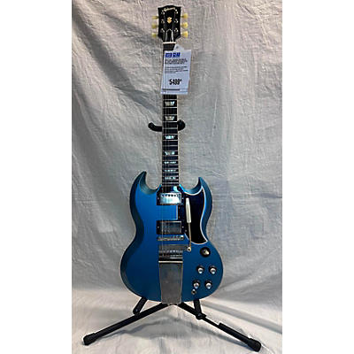 Used 2021 Gibson Custom 64 Sg Light Murphy Pelham Blue Solid Body Electric Guitar