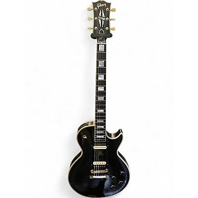 Used 2021 Gibson Custom Shop 1957 Les Paul Custom VOS Reissue Ebony Solid Body Electric Guitar