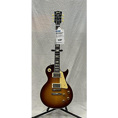 Used 2021 Gibson Custom Shop 59 Murphy Lt Aged Les Paul Dark Tea Burst Solid Body Electric Guitar