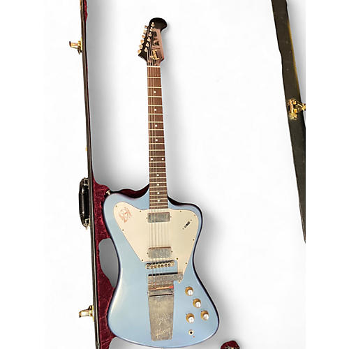Used 2021 Gibson Custom Shop Firebird blue Solid Body Electric Guitar blue