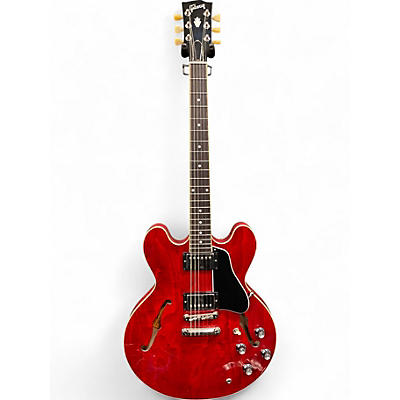 Used 2021 Gibson ES335 Cherry Hollow Body Electric Guitar