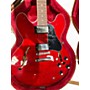 Used 2021 Gibson ES335 Traditional Heritage Cherry Hollow Body Electric Guitar Heritage Cherry