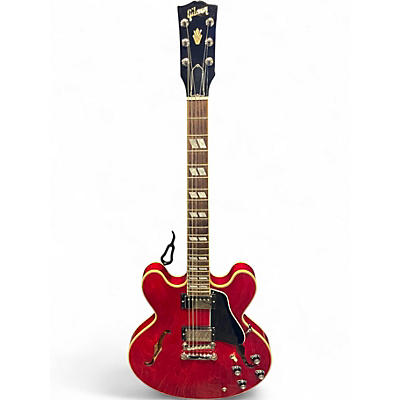 Used 2021 Gibson ES345 Cherry Hollow Body Electric Guitar