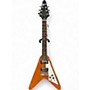 Used 2021 Gibson Flying V Natural Solid Body Electric Guitar Natural