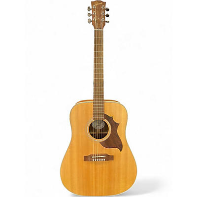 Used 2021 Gibson Hummingbird Walnut Natural Acoustic Guitar