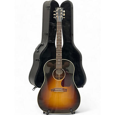 Gibson Used 2021 Gibson J45 Standard Sunburst Acoustic Electric Guitar