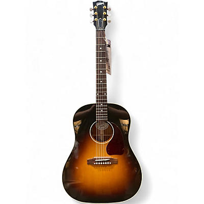 Used 2021 Gibson J45 Standard Sunburst Acoustic Electric Guitar