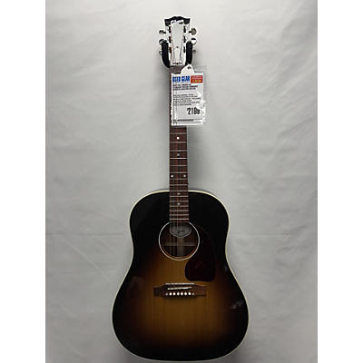 Gibson Used 2021 Gibson J45 Standard Vintage Sunburst Acoustic Electric Guitar