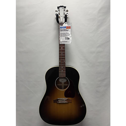 Gibson Used 2021 Gibson J45 Standard Vintage Sunburst Acoustic Electric Guitar Vintage Sunburst