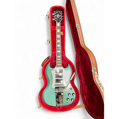 Used 2021 Gibson Kirk Douglas SG Iverness Green Solid Body Electric Guitar