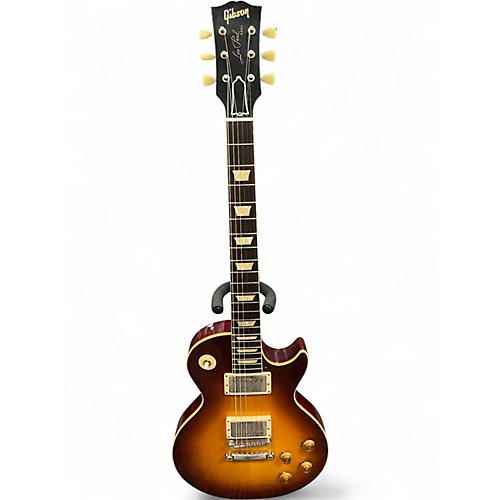 Used 2021 Gibson LPR8 1958 Les Paul Reissue Royal Tea Burst Solid Body Electric Guitar Royal Tea Burst