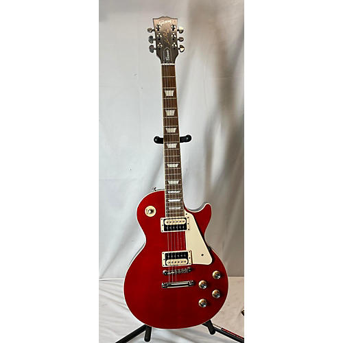 Gibson Used 2021 Gibson Les Paul Classic Cherry Solid Body Electric Guitar Cherry