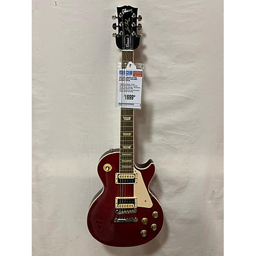 Gibson Used 2021 Gibson Les Paul Classic Cherry Solid Body Electric Guitar Cherry