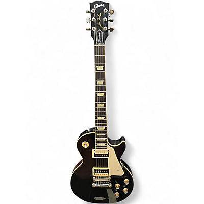 Used 2021 Gibson Les Paul Classic Ebony Solid Body Electric Guitar