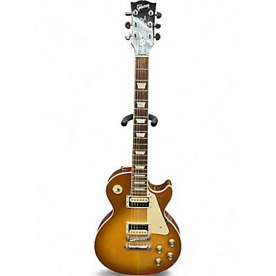 Used 2021 Gibson Les Paul Classic Honey Burst Solid Body Electric Guitar