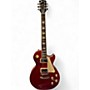 Used 2021 Gibson Les Paul Classic Trans Red Solid Body Electric Guitar Trans Red