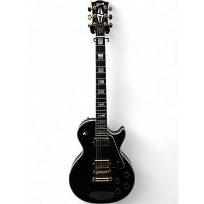 Gibson Used 2021 Gibson Les Paul Custom Black Solid Body Electric Guitar